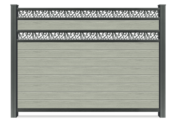 Decorative Accent composite fence in Fort Wayne IN