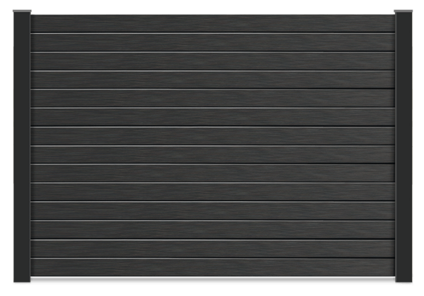 Horizontal Aluminum fence in Fort Wayne IN