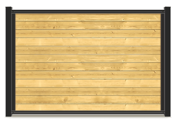 Wood & Aluminum fence in Fort Wayne IN