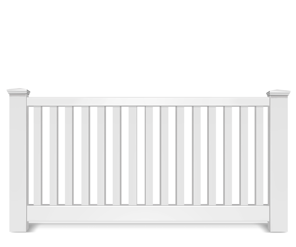 Vinyl picket fence contractor in Fort Wayne IN