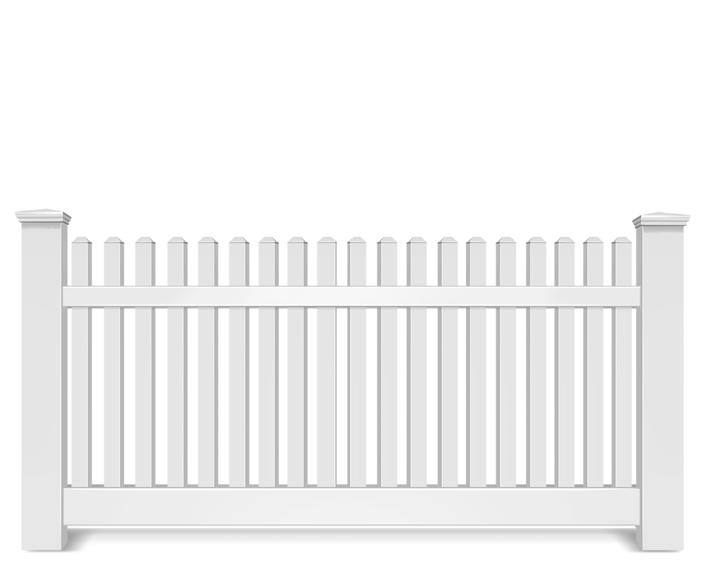 Vinyl picket fence contractor in Fort Wayne IN