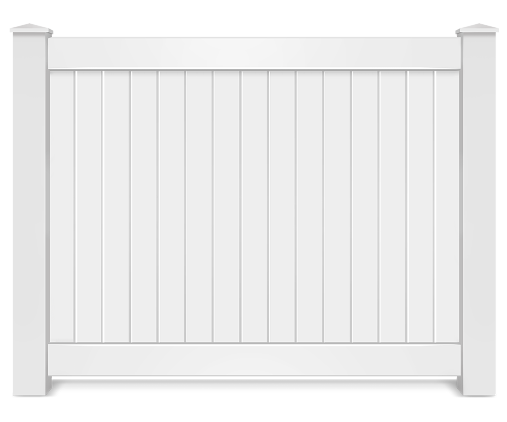 Vinyl full privacy fence contractor in Fort Wayne IN