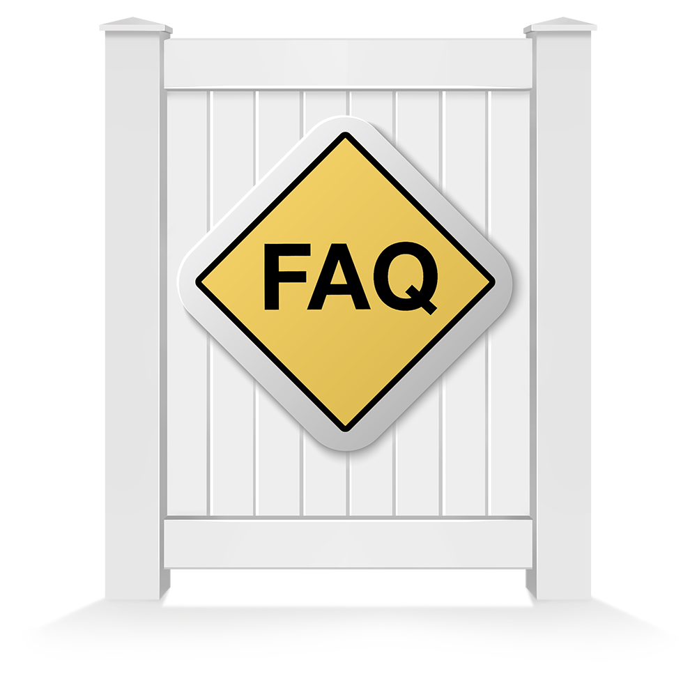 vinyl fence FAQs in the Fort Wayne IN area