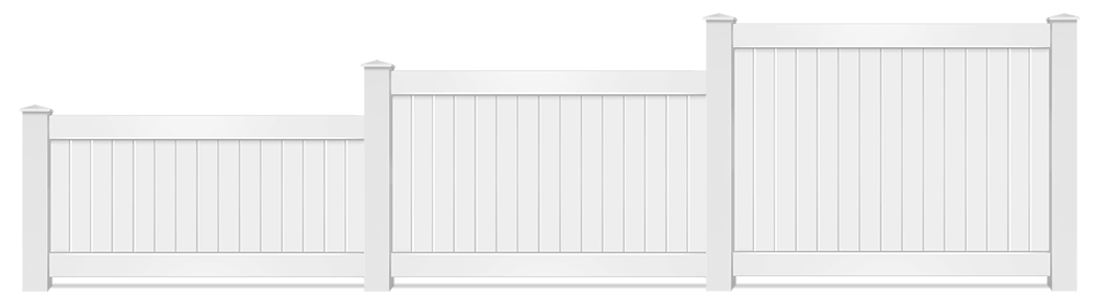 Residential Vinyl fence height options Fort Wayne IN