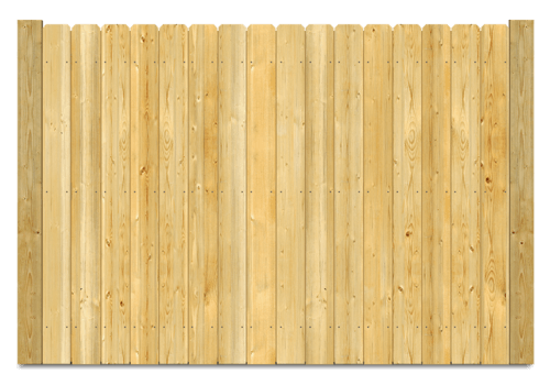 Stockade wood fence in Fort Wayne IN