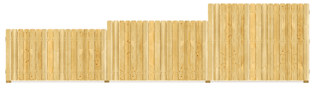 Residential Wood fence height options Fort Wayne IN